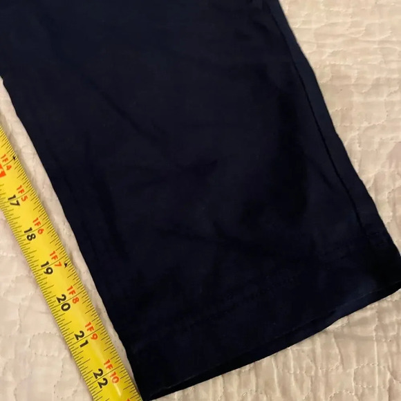 J Crew Navy Blue Linen Pants Womens Large NEW - Picture 6 of 6